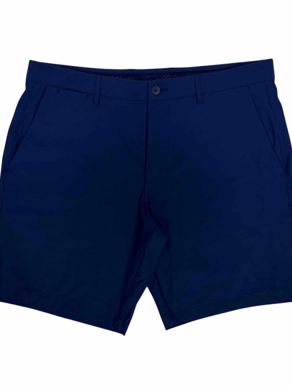 Holderness Bourne Slater Shorts Men 36 Blue 8” Performance Golf Tailored Stretch